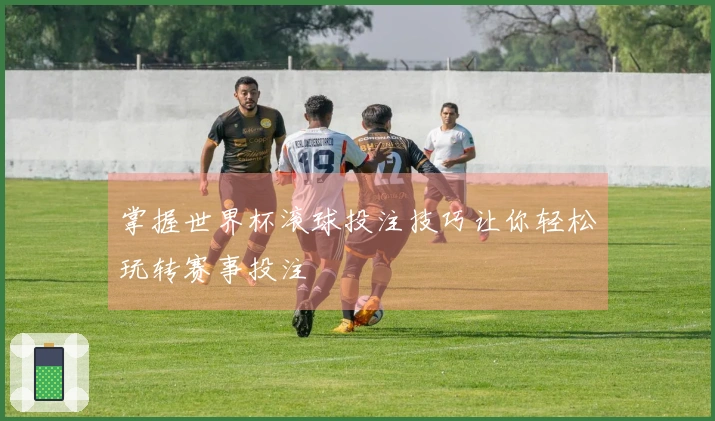 掌握世界杯滚球投注技巧让你轻松玩转赛事投注