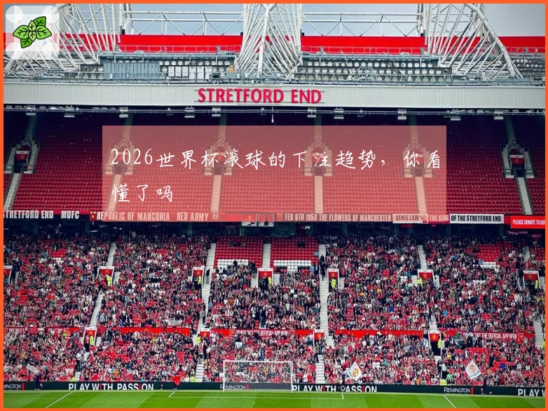 2026世界杯滚球的下注趋势，你看懂了吗